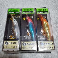 月虫66MD 浮 月虫55MD沈 セット エリアミノーイング ぶちぶち