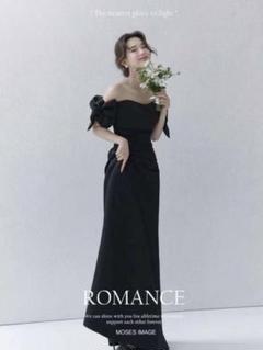 ブラックドレス　前撮り　Lサイズ ブラックドレス前撮りLサイズ