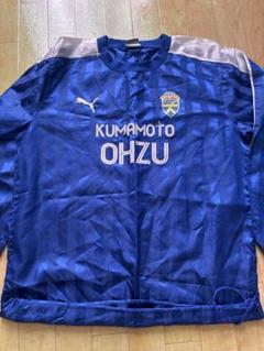 34】名門・熊本大津高校サッカー部ピステ上下セット
