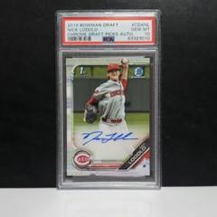 ⭕直筆サイン PSA10 1st Bowman Nick Lodolo Auto