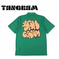 【極美品】TANGRAM タングラム XS ポロシャツ 白 ゴルフ 神山隆二 極美品】TANGRAM タングラム XS ポロシャツ 白 ゴルフ 神山隆二