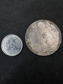 9929 明治15年一円銀貨