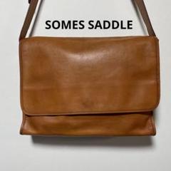 SOMES SADDLE ソメスサドル ショルダーバッグ ライトブラウン A4