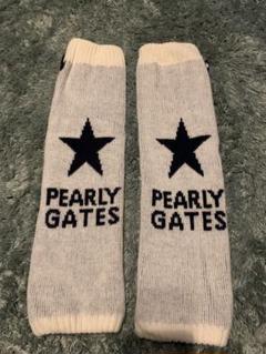 楽天市場】PEARLY GATES ロゴジャガード レッグウォーマー
