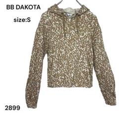 ビービダコタ　BB DAKOTA パーカー　トップス　フード　長袖　Ｓ　おしゃれ