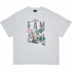 timelesz FAM グッズ チャコールグレー Tシャツ - メルカリ