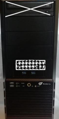 GALLERIA PCケースのみ　ジャンク品 GALLERIA アクリルウィンドウ付きPCケース（ジャンク）※ケース