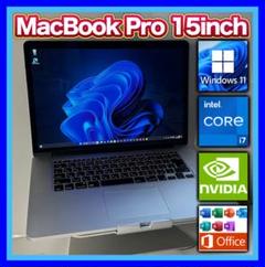 MacBook Pro CTO 15㌅ i7/16GB/512GB/グラボ 完備