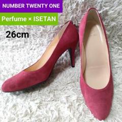 Perfume × 伊勢丹　NUMBER TWENTY ONE　パンプス　ヒール