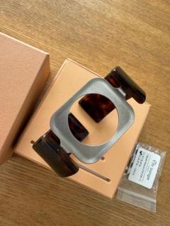 Apple Watch用air bangle鼈甲柄45 size5