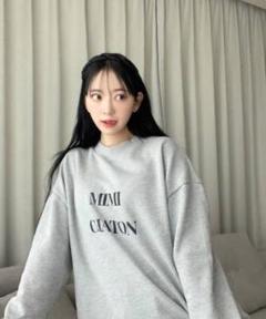 エイトン　オフホワイト　スウェット　トレーナー　未使用 ATON トレーナー スウェット 「ATON/エイトン」ZERO TSURI URAKE