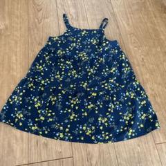 COMME CA ISM コムサイズム 花柄ノースリーブワンピース