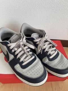 NIKE ハイカット スニーカー グレー/ネイビー ターミネーター　26cm ナイキ ターミネーター（NIKE／メンズシューズ、紳士靴）（色
