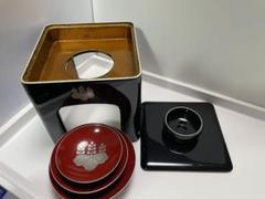 梨地拝台漆塗秀吉桐紋銀口中縁３客揃 輪島塗の特注品 m46389639955_1.jpg?1615059677