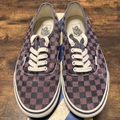 【50周年記念モデル】VANS バンズ　AUTHENTIC チェッカー 28cm