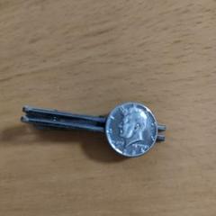 ケネディコイン型☆ネクタイピン