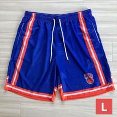 【未使用品】 NBA　ニューヨーク・ニックス KNICKS バスパン　パンツ　L