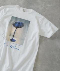roku6 YVES KLEIN Tシャツ　L 6(ROKU) tシャツ 「6(ROKU)」YVES KLEIN Tシャツ レディース