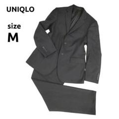 美品✨UNIQLO　セットアップスーツ スリムフィット M　ネイビー