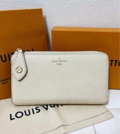 LOUISVUITTON ポルトフォイユ コメット 長財布 ベージュ ブルー