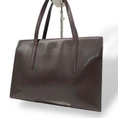 Archive Prada Tote bag Leather Brown y2k