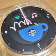 韓国　スターバックス　ブラウン　コラボ　掛け時計　非売品　レア