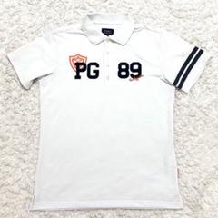極美品 BIGロゴ ポロシャツ 5(L) DRY-X 吸水速乾 パーリーゲイツ☺︎