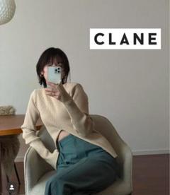 最終値下げ！【CLANE】W FACE POWER SHOULDER KNITのサムネイル
