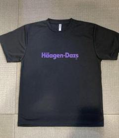 値下げ！USEDレア！ハーゲンダッツのＴシャツ/60周年/Ｌ/黒 値下げ！USEDレア！ハーゲンダッツのTシャツ/60周年/L/黒