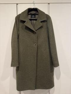 美品 KATHERINE HOOKER ステンカラー コート ウール100 M 美品 KATHERINE HOOKER ステンカラー コート ウール100 M