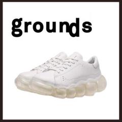 grounds mikiosakabe スニーカー 24cm MIKIO SAKABE - （値下げ中）grounds JEWLRY 24cm グラウンズ