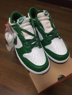 NIKE DUNK LOW 白緑 26.5cm 新品