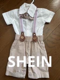 【SHEIN】セレモニー サスペンダー付きオーバーオール 59cm