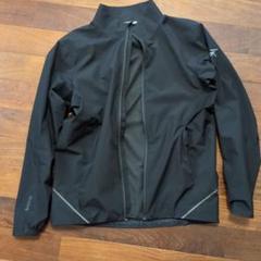 アークテリクス ブラック サイクルジャケット　windstopper レア アークテリクス ブラック サイクルジャケットwindstopper レア