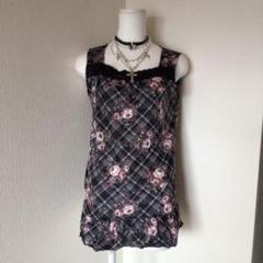 MARS♡花柄 チュニック♡姫ギャル y2k ⭐︎美品✨LIZLISA系 花柄 チュニック y2k 平成 姫系 ギャル