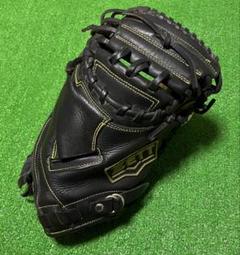 一般 軟式野球 キャッチャーミット ゼット ZETT ブラック 大人サイズ