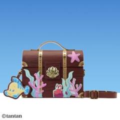 loungefly ラウンジフライ リトルマーメイド ショルダーバッグ リトルマーメイド 宝箱 ショルダーバッグ ラウンジフライ