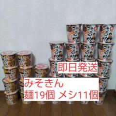 日清 新みそきん 濃厚味噌 麺19メシ11 30個セット 即日発送