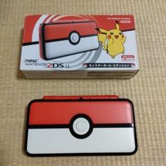 ジャンク　Newニンテンドー2DSLL モンスターボールエディション
