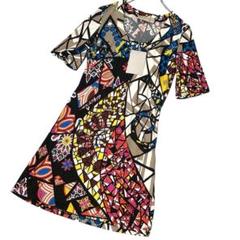 タグ付◎Emilio Pucci エミリオプッチ ワンピース マルチカラー