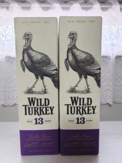 ワイルドターキー 13年 2本 WILD TURKEY 新品 楽天市場】ワイルドターキー 13年 1000ml 43度 箱付 WILDTURKEY