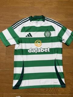 Celtic FC adidas ストライプシャツ Lサイズ