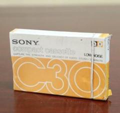 【レア未使用品】カセットテープ　SONY LOW NOISE C-30のサムネイル