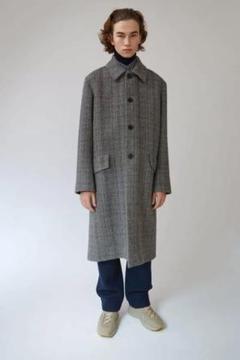 【Acne Studios】ウールステンカラーコート 2025年最新】Acne Studios メンズ ステンカラーコートの人気