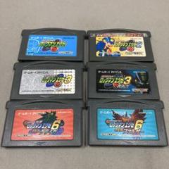 動作確認済み GBA ロックマンエグゼ 6本セット ソフトのみ