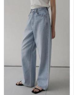 Wide Loose Jeans_White | Na.e