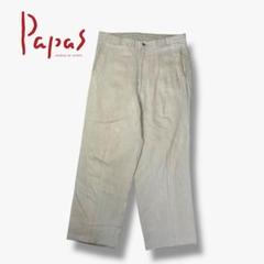 日本製 パパス PAPAS チノパン コットン L 綿100% オフホワイト 2025年最新】PAPAS メンズ チノパンの人気アイテム - メルカリ