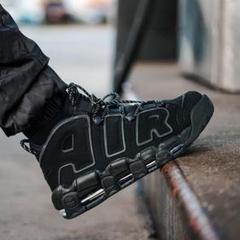 NIKE AIR MORE UPTEMPO Triple Black
