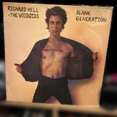 激レア！最終価格！ リチャード・ヘル/Richard Hell 非売品 ポスター RICHARD HELL & THE VOIDOIDS BLANK GENERATION 米プロモ