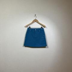 PEARLY GATES パーリーゲイツ ロゴ刺繍入りゴルフスカート ブルーのサムネイル